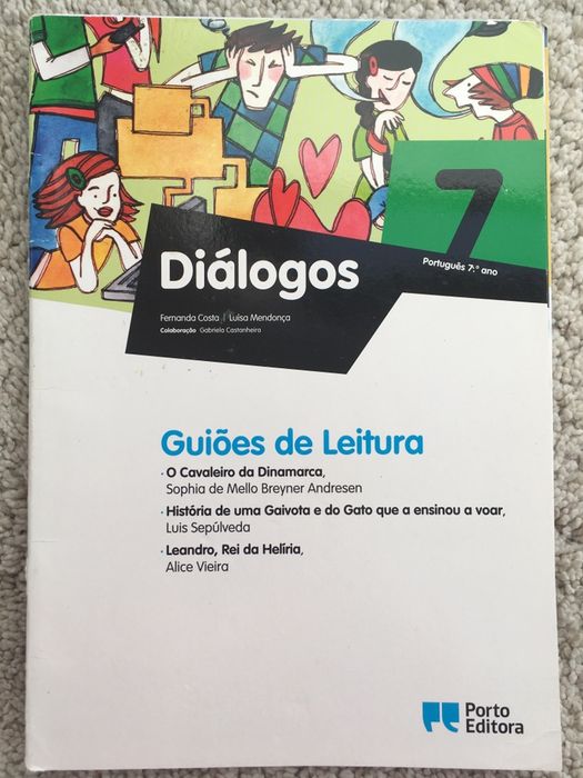 Manual português “Diálogos” 7° ano