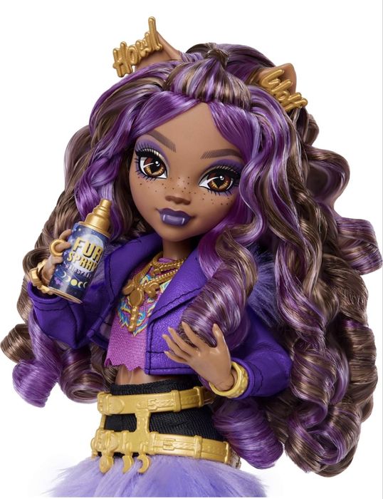 лялька Monster High Clawdeen Wolf Fabulous монстер хай Клодін Вульф з вихованцем нова серія оригінал Mattel Кукла Клодин