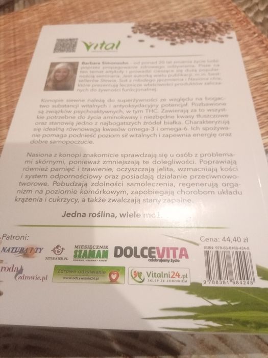Konopie cud natury zdrowie i uroda