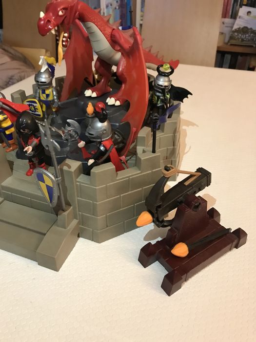 Playsets Playmobil 5959 Dragão e Mutant Busters, pistola Slugterra