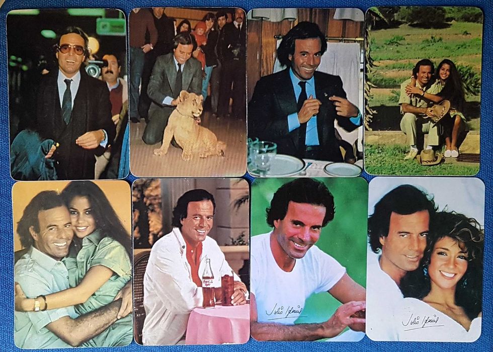 36 Calendários de bolso Julio Iglesias