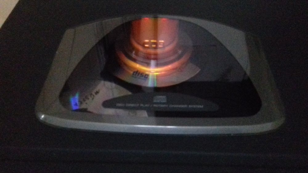 aparelhagem aiwa a funcionar