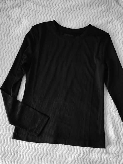 Camisola canelada preta Lefties • M