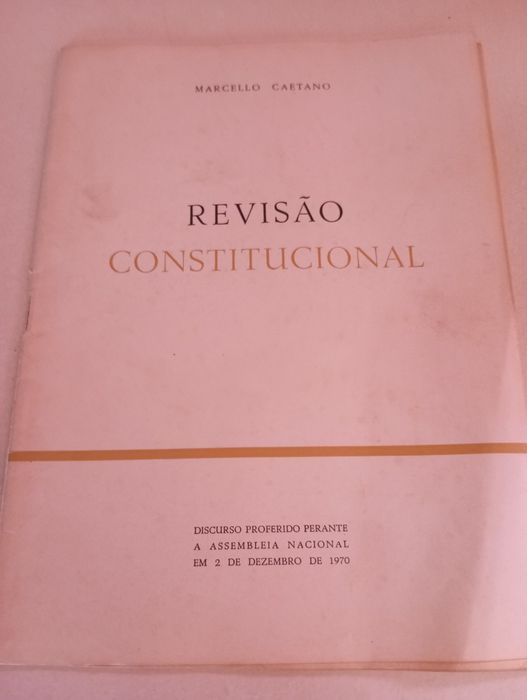 Marcello Caetano - Revisão Constitucional