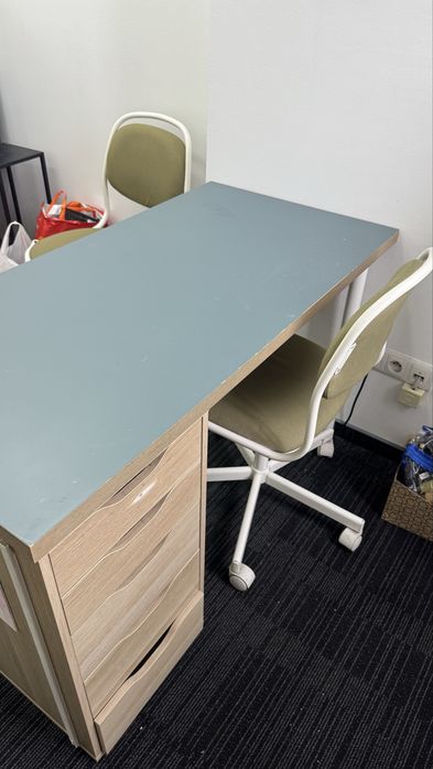 Biurko z szufladami ikea
