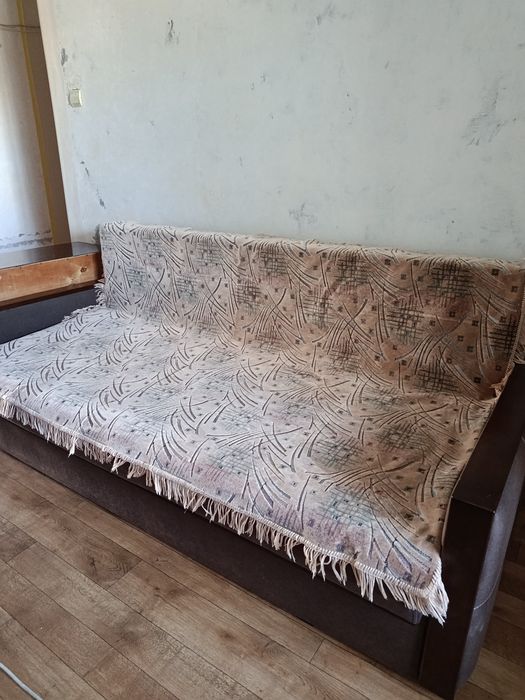 Дивандек, покривало на диван, велюр, 200*140