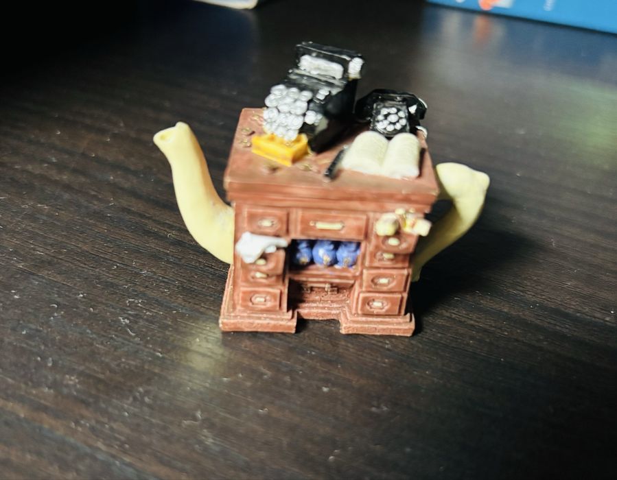 Coleção miniaturas chaleira