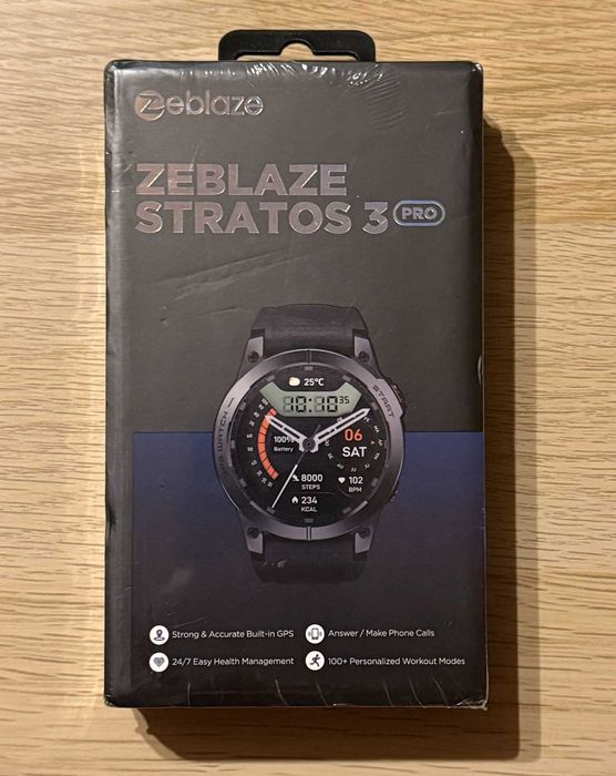 Smartwatch Zeblaze Stratos 3 Pro GPS 1,43" Amoled + ekstra bransoleta