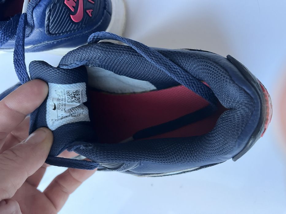 Nike Air Max 90 skórzane granatowe rozmiar 38.5 stan dobry