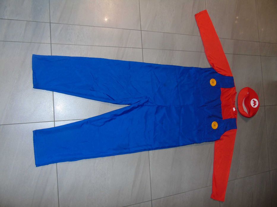strój Super Mario L/XL  dla dorosłych