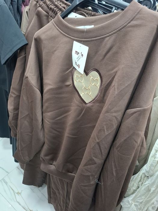 Komple/dres z serduszkiem,masełko