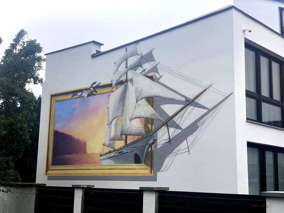 Artystyczne malowanie ścian, aerografia , mural, graffiti