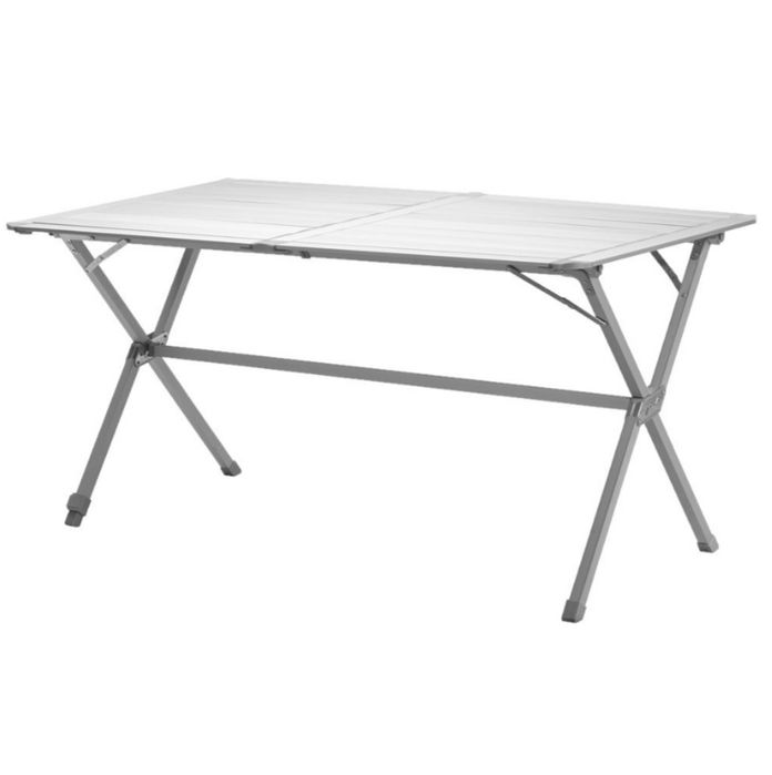Stół campingowy 140x81x70 cm aluminiowy