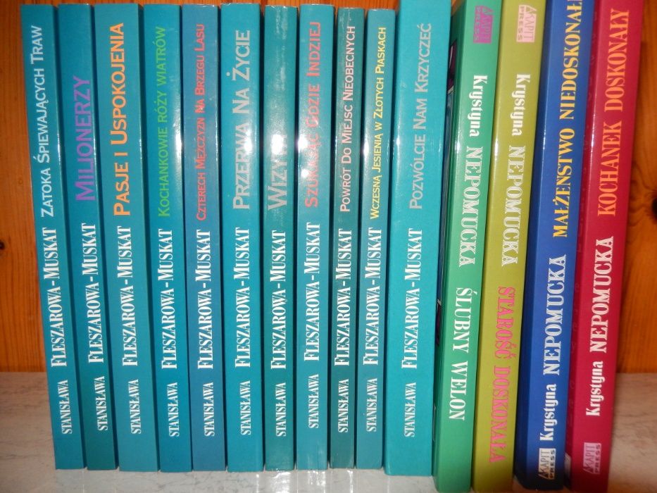 Książki - Ludlum, Clark, Deaver, Nepomucka, Fleszarowa- Muskat