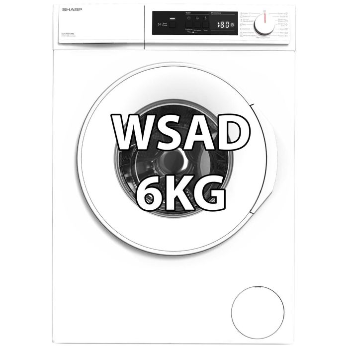 Pralka SHARP ES-NFA6101WC-PL nowa