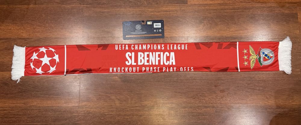 Cachecol  do Jogo Benfica X Real Madrid