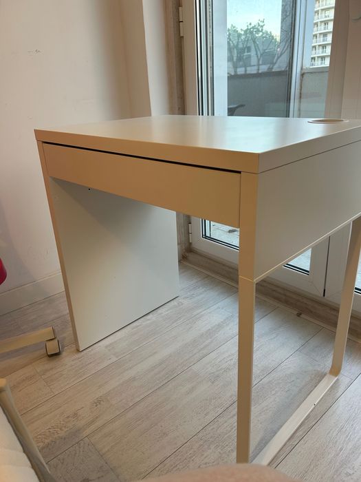 Secretaria e Cadeira Ikea Escritório Home Office Portátil