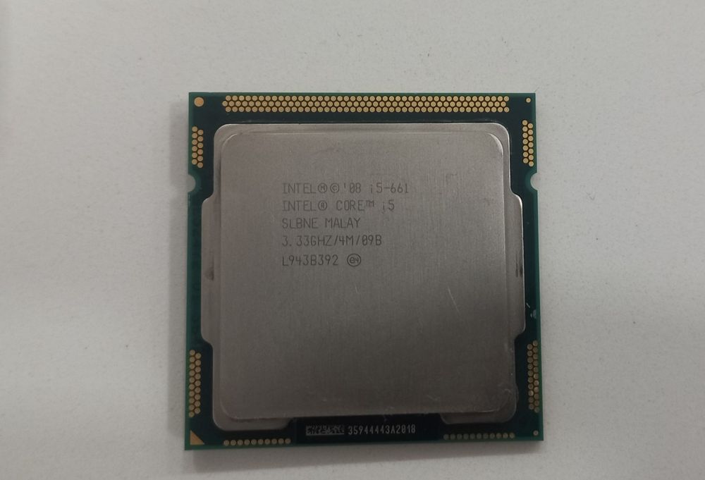 Processador Intel i5 661 3.33 GHZ + Cooler