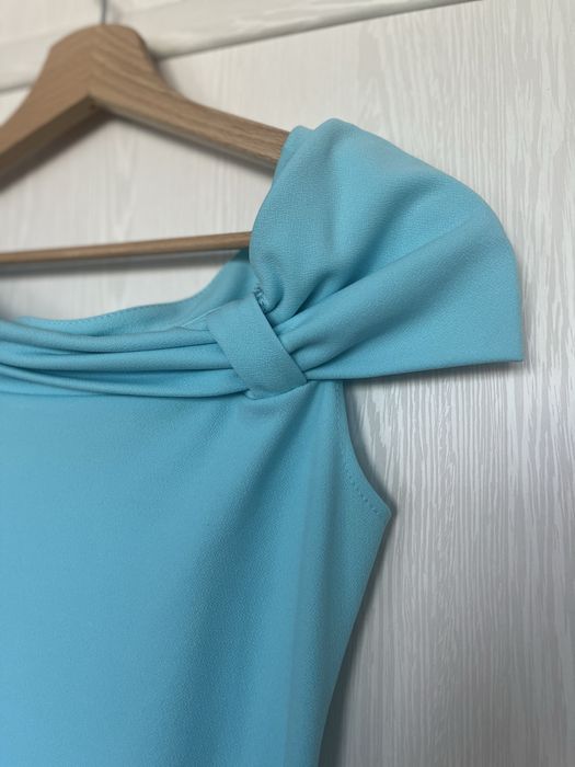 Turkusowa sukienka tuba rozmiar 36/S