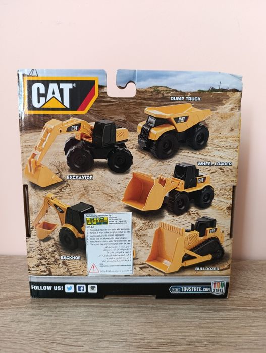 Набір спецтехніки/ машинки CAT Mini Machines для дитини 3+