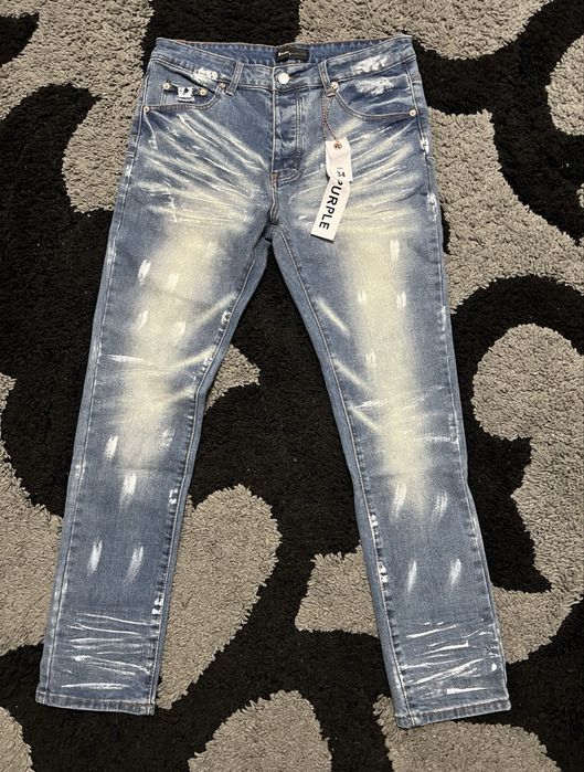 Джинсы Purple Brand Slim fit Amiri jeans