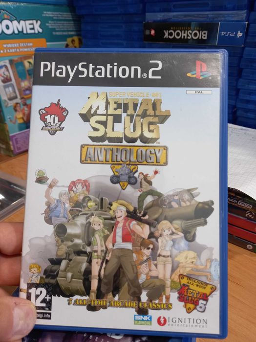 METAL SLUG ANTHOLOGY ANG Playstation 2 płyta stan bardzo dobry 3xAAA