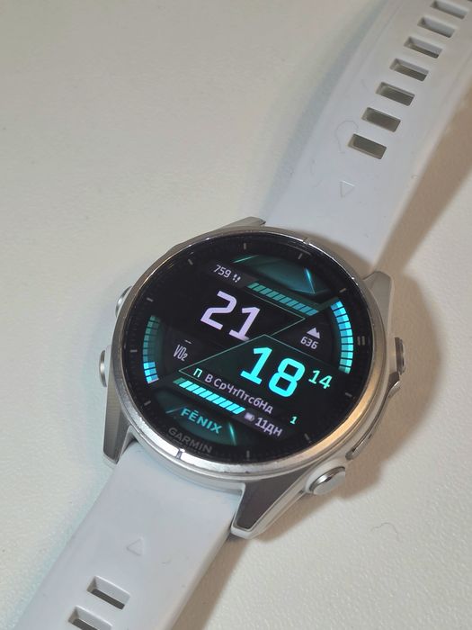 Годинник Garmin Fenix 8 Amoled 43 mm, гармін фенікс 8 амолєд, гармин феникс 8 амолед