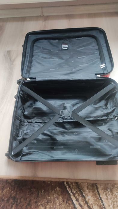 Walizka kabinowa Wittchen czerwona ABS