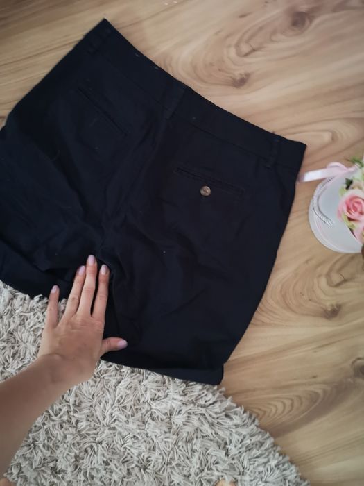 Spodenki krótkie damskie bawełniane szorty Bermudy XL