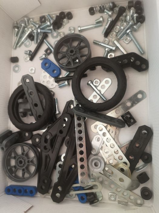 Meccano motorcycles klocki metalowe konstrukcyjne