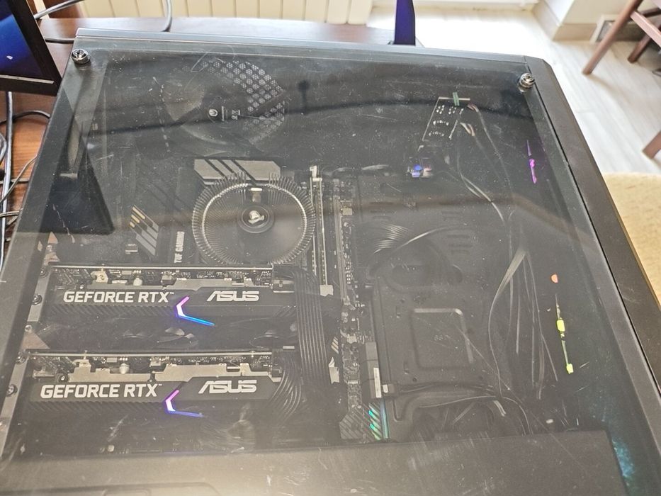 AMD RYZEN 5 , 2X RTX3060  32Gb RAM , 24GB VRAM , AI-Workstation