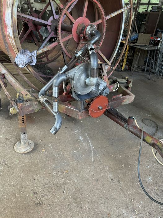 Naprawa deszczowni szpulowych