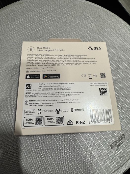 Продаю смарт-кільце Oura Ring 4 size 9