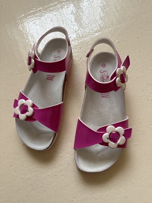 Босоніжки сандалі шкіра італія розмір 34