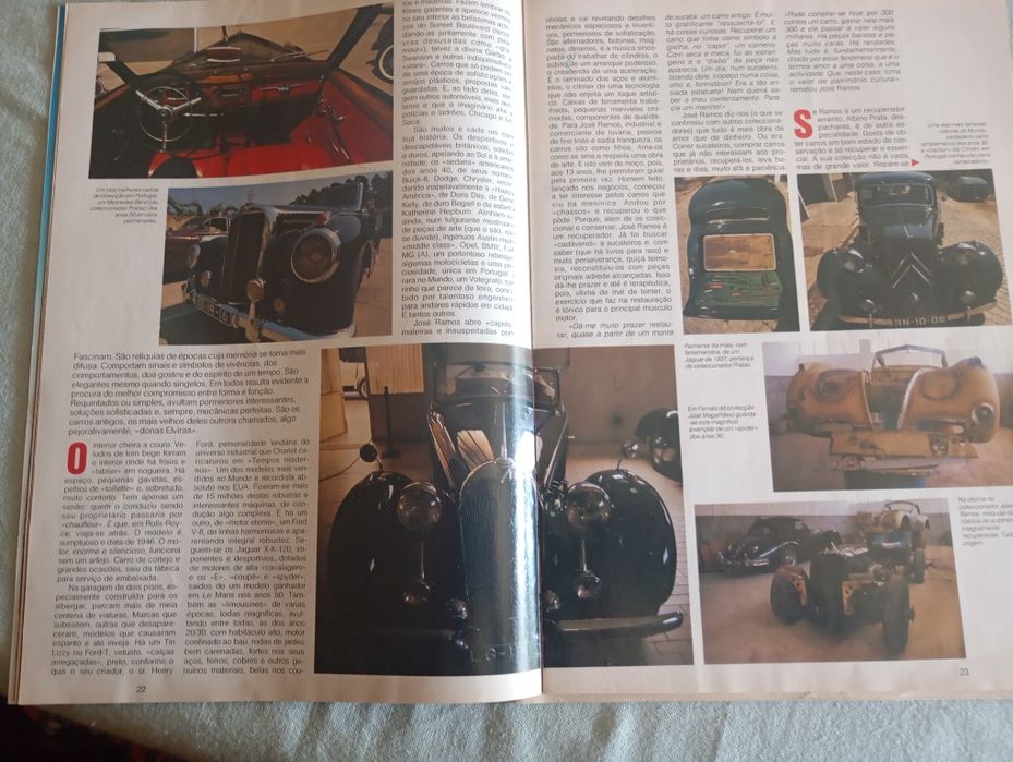 Interessante artigo sobre carros clássicos