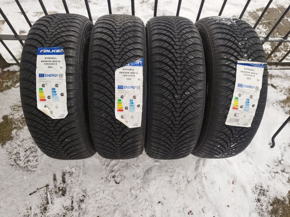 4 x NOWE całoroczne Falken 185/60/15 88H XL NOWE 2022rok
