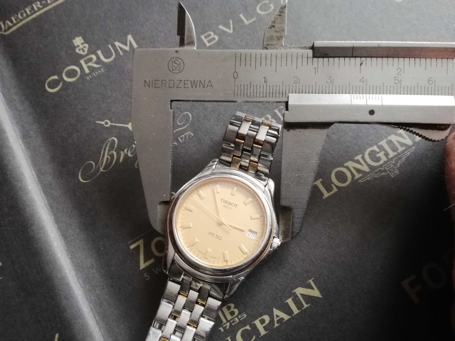 Sprzedam szwajcarski męski zegarek Tissot PR 50, całość stal, szafir