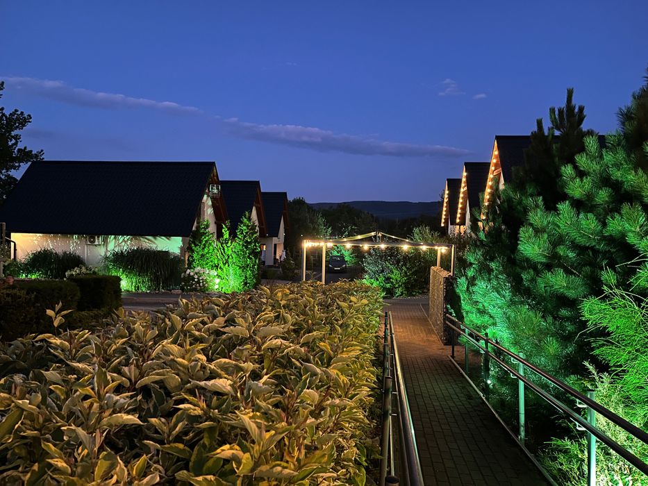 Domki Platan kominek góry Jacuzzi SPA sauna ferie integracja szkolenie