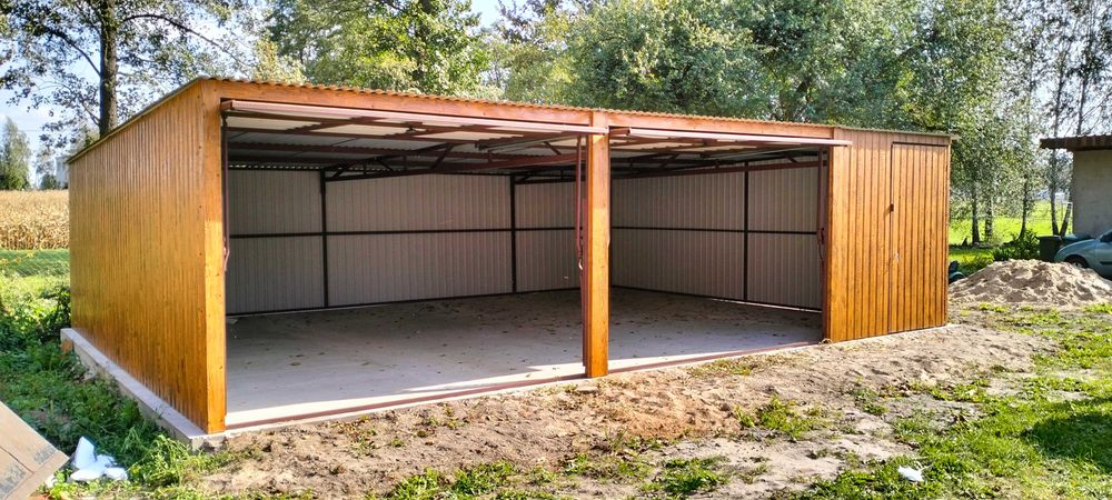Garaż blaszany garaż blaszak garaże blaszane 8x6  5x7 7x5 łódz