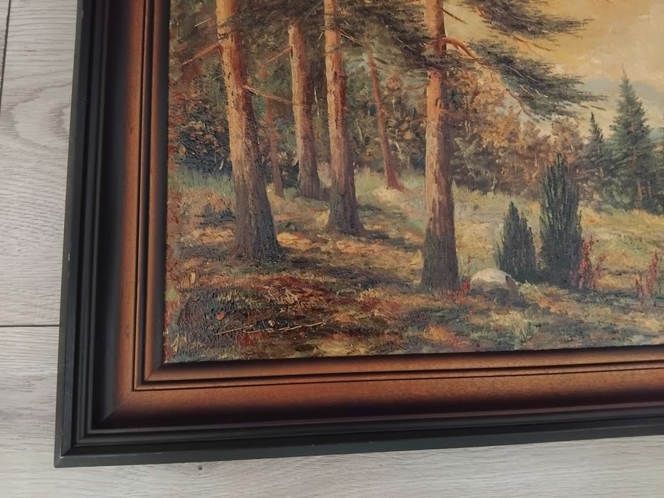 Obraz olejny wym.90 x 50cm