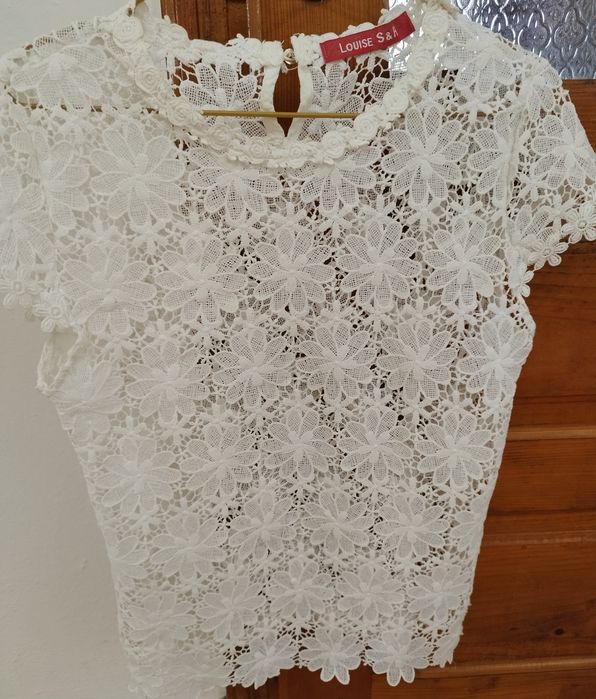 Блузка з коротким рукавом