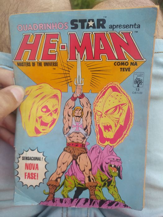 He-man clássico banda desenhada editora abril n° 13 - portes correio grátis