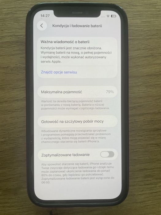 iPhone 12 RED 64 GB – stan bardzo dobry