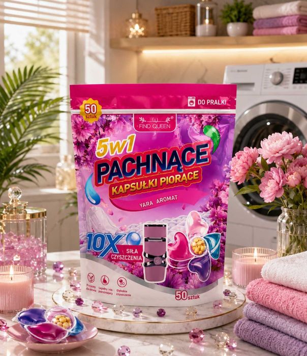 Kapsułki do prania 5w1 PACHNĄCE Yara Aromat 50 sztuk