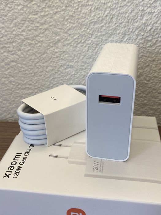 Турбо зарядка Xiaomi 120W блок + кабель комплект зарядное сяомі сяоми