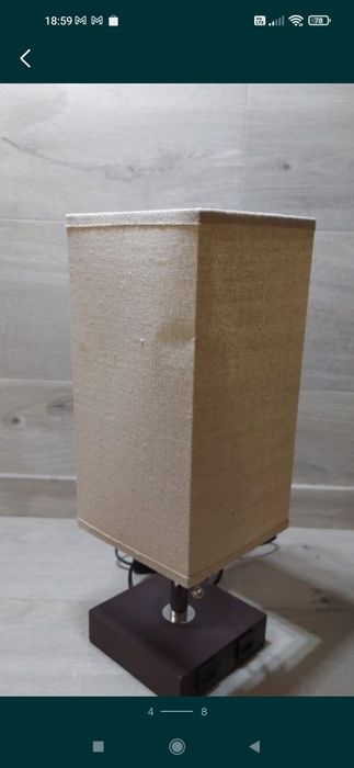 Kakanuo Lampka nocna z 2 portami USB

Używana, uszkodzona.

Sprawna.