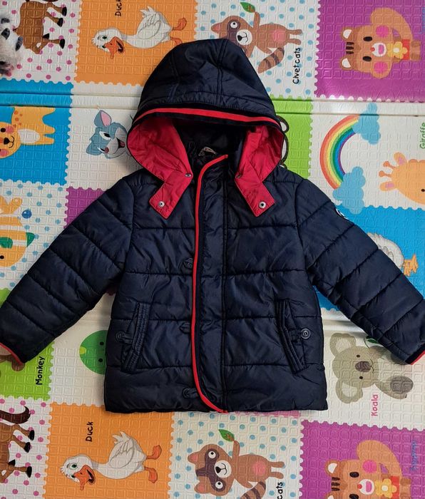 Куртка тепла на хлопчика, зріст 116