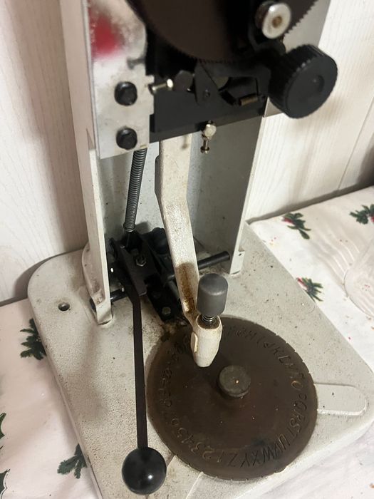 Máquina gravar alianças e aneis