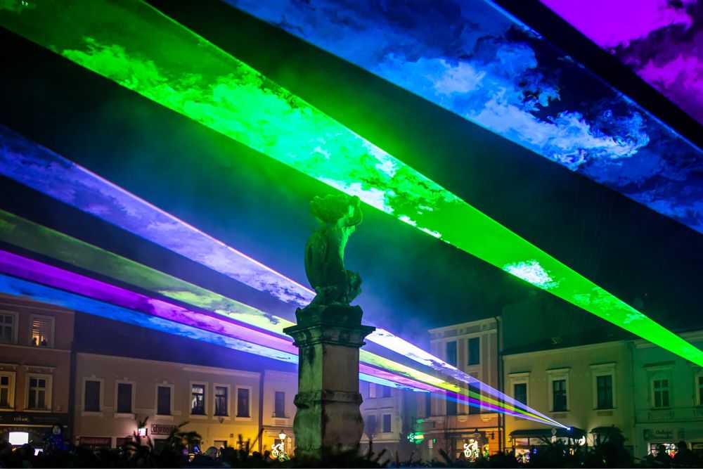 Pokazy Laserowe/Harfa Laserowa/ zamiast fajerwerków