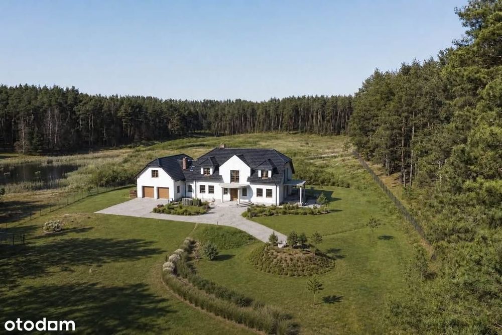 Dom na dużej działce 13 416 m² | Stężyca | blisko jeziora